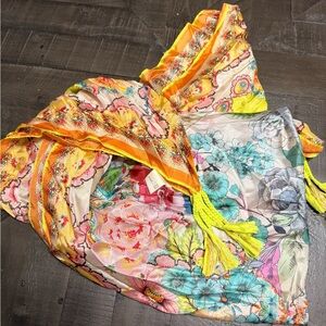 Johnny Was Rossy Silk Scarf